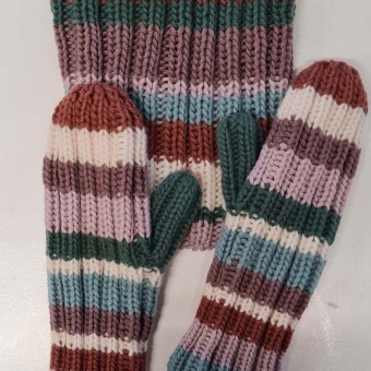 Варежки, воротник, шапка LANGYARNS Design Studio 990-280 LANGYARNS CASHMERE CLASSIC