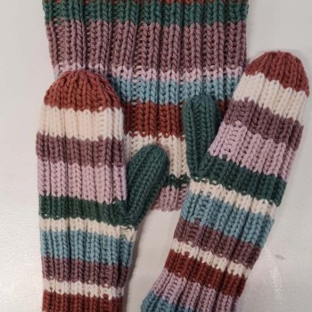 Варежки, воротник, шапка LANGYARNS Design Studio 990-280 LANGYARNS CASHMERE CLASSIC
