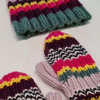 Варежки, воротник, шапка LANGYARNS Design Studio 990-280 LANGYARNS CASHMERE CLASSIC