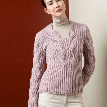 Вязаный свитер 238-39 LANGYARNS CASHMERE CLASSIC