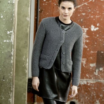 Кардиган FAM 225 Urban 225-03 LANGYARNS CASHMERE CLASSIC
