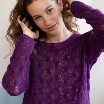 Женский Свитер EMKE Punto 78 CASHMERE PTO-078_04 LANG YARNS Cashmere Dreams