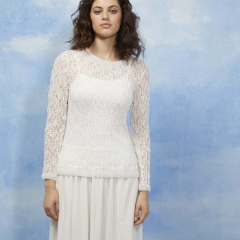 Свитер FAM 276 Коллекция 276-17 LANG YARNS CASHMERE DREAMS
