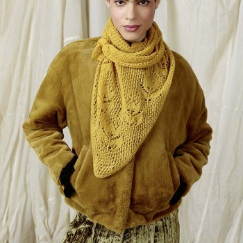 Треугольный платок Punto 32 TÜCHER PTO-032_13 LANG YARNS CASHMERE DREAMS