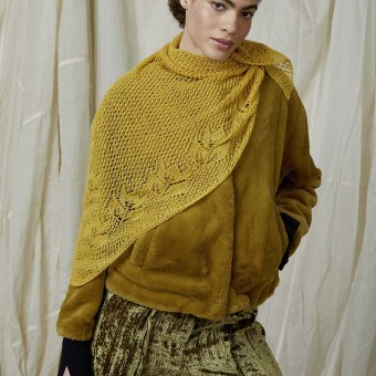 Треугольный платок Punto 32 TÜCHER PTO-032_13 LANGYARNS CASHMERE DREAMS