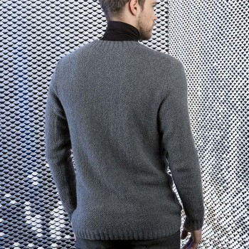 Мужской кардиган FAM 224 Collection 224-19 LANGYARNS CASHMERE LACE