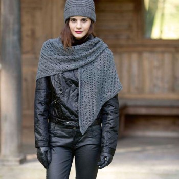 Треугольный платок FAM 217 Accessoires 217-09_02 LANGYARNS CASHMERE LACE