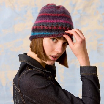 Шапка LAYLA Flyer 5029-0001_02 LANGYARNS Cashmere Light Color
