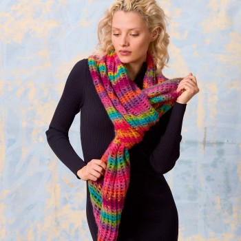 Шарф LAREA Flyer 5029-0001_01 LANG YARNS Cashmere Light Color