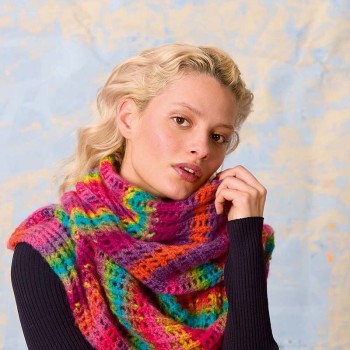 Шарф LAREA Flyer 5029-0001_01 LANG YARNS Cashmere Light Color
