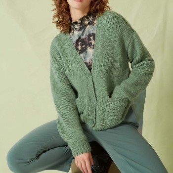 Кардиган FAM 274 Коллекция 274-46 LANGYARNS CASHMERE LIGHT