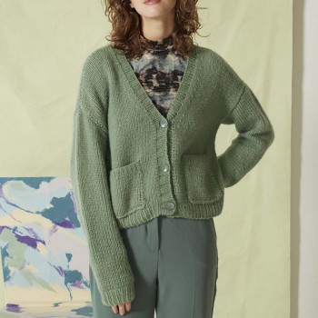 Кардиган FAM 274 Коллекция 274-46 LANGYARNS CASHMERE LIGHT
