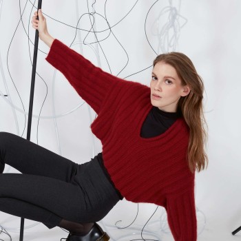 Свитер FAM 269 Коллекция 269-15 LANGYARNS CASHMERE LIGHT