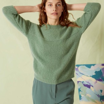 Свитер FAM 274 Коллекция 274-45 LANGYARNS CASHMERE LIGHT