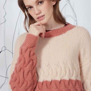 Свитер FAM 269 Коллекция 269-10 LANGYARNS CASHMERE LIGHT