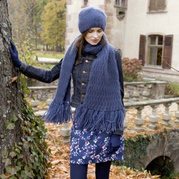 Шарф FAM 244 LANDMASCHEN 244-22 LANGYARNS CASHMERE LIGHT