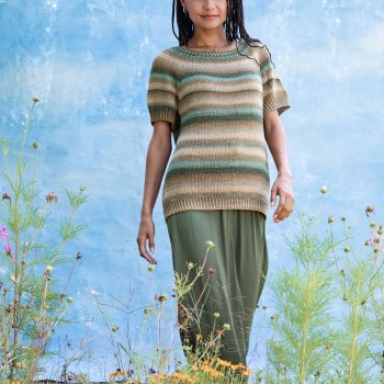 Свитер с короткими рукавами Top Down ROMINA Punto 71 SILK COLOR PTO-071_08 ЛангЯрнс Цвет шелка