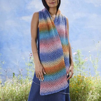 Шарф MELINA Punto 71 SILK COLOR PTO-071_02 LANG YARNS Цвет шелка