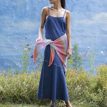 Платок ASENA Punto 71 SILK COLOR PTO-071_04 LANGYARNS Цвет шелка
