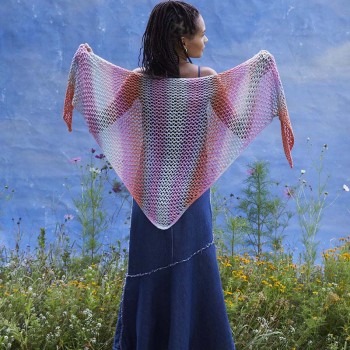 Платок ASENA Punto 71 SILK COLOR PTO-071_04 LANGYARNS Цвет шелка