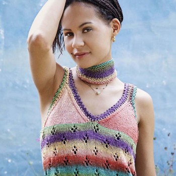 Топ ROSITA Punto 71 SILK COLOR PTO-071_03 LANGYARNS Цвет шелка