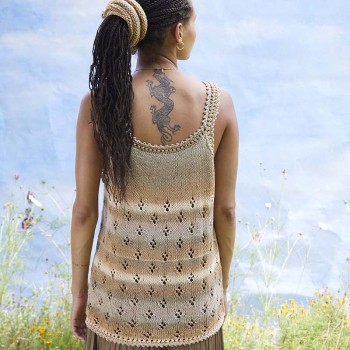 Топ ROSITA Punto 71 SILK COLOR PTO-071_03 LANGYARNS Цвет шелка