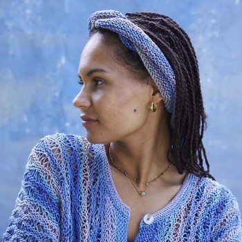 Кардиган с короткими рукавами VALERIA Punto 71 SILK COLOR PTO-071_01 LANGYARNS Цвет шелка