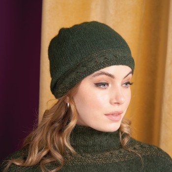 Шапка из Alpaca Classic — ультратрендовый фасон