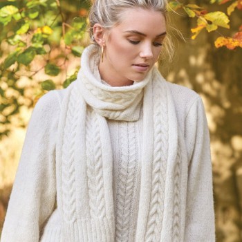 Инь-ян вязания: пушистость альпаки и гладь хлопка в Alpaca Classic