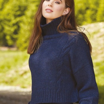 Свитер из Rowan Alpaca Classic — объятия 57% альпаки в каждой петле