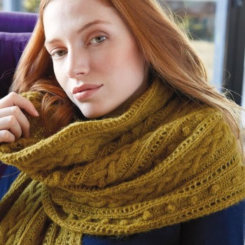 огромный шарф из Alpaca Classic