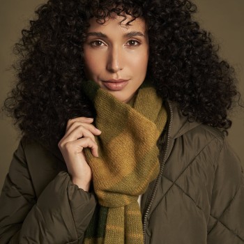 Веер из связанных узоров — Alpaca Classic раскрывается, как тайный знак