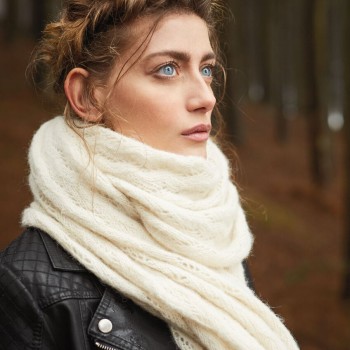 Эксклюзивный дизайн: шарф из Rowan Alpaca Classic