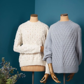 Вязание из Alpaca Classic — это живопись спицами, где петли заменяют мазки кисти