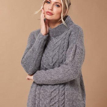 Пряжа для свитеров, которые выглядят дороже, чем стоят — секрет Brushed Fleece