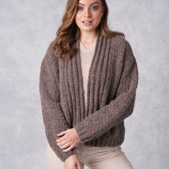 Вязаный свитер из Brushed Fleece - роскошь, которую захочется носить каждый день