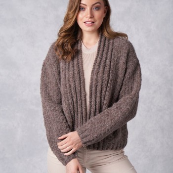 Вязаный свитер из Brushed Fleece - роскошь, которую захочется носить каждый день