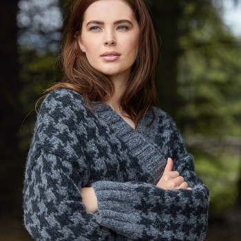 Вязаные вещи из Brushed Fleece - уют, который можно носить