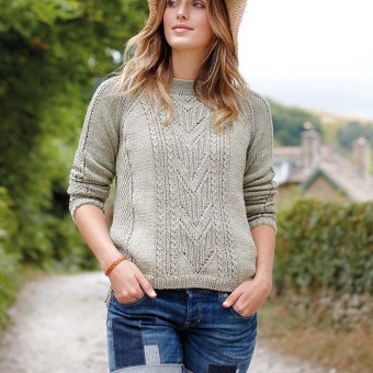 Пряжа Rowan Cotton Cashmere с кристальным теплом для изысканных узоров-рос