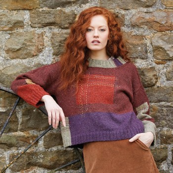 Фактура Felted Tweed — как стены старинного собора: грубоватая поверхность, хранящая вековое тепло.