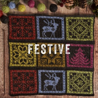 Вискозные вкрапления (25%) оживляют меланжевые переливы Felted Tweed