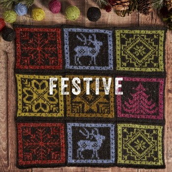 Вискозные вкрапления (25%) оживляют меланжевые переливы Felted Tweed