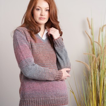 Rowan Felted Tweed - идеальная пряжа для Fair Isle с 50% мериноса, 25% вискозы и 25% альпаки