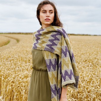 Пряжа Rowan Felted Tweed, для ажурных узоров с чёткой текстурой и превосходным драпированием