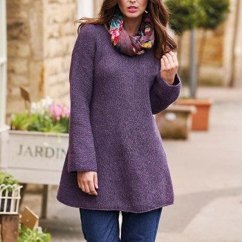 Rowan Felted Tweed в серо-зелёном оттенке, для элегантных вязаных пальто с твидовым эффектом