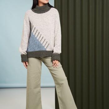 Элегантная Rowan Felted Tweed в тёмно-коричневом, для долговечных свитеров с чёткой текстурой