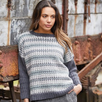 Пряжа Rowan Felted Tweed DK в мягком сиреневом, для утончённых аксессуаров с твидовым шармом