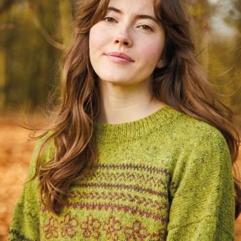 Rowan Felted Tweed DK в ярком малиновом, для стильных жаккардовых изделий с мягкой текстурой