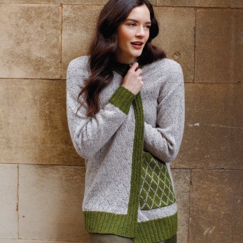 Пряжа Rowan Felted Tweed в тёмно-бирюзовом, для элегантных свитеров с твидовым эффектом