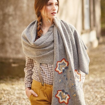 Элегантная Rowan Felted Tweed, для тёплых аксессуаров с чёткими узорами и твидовым шармом